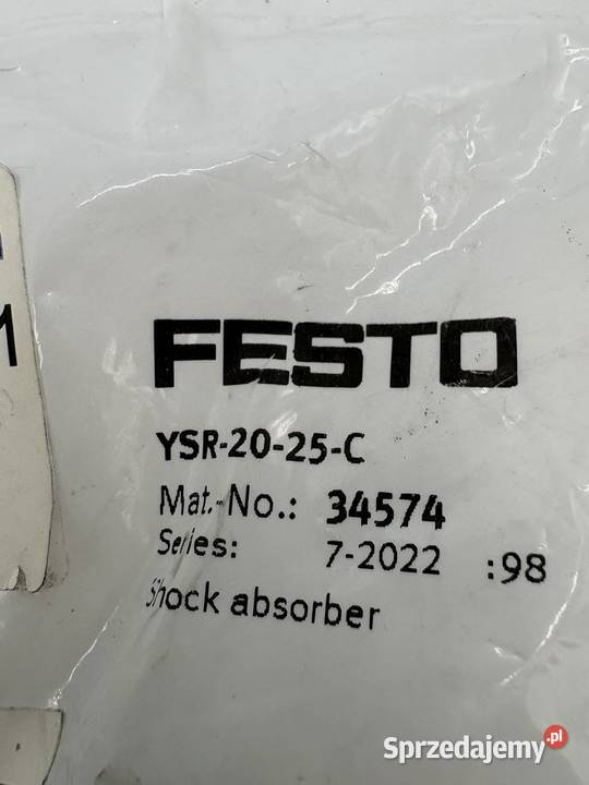 Festo YSR2025C 34574 Shock absorber mazowieckie Warszawa