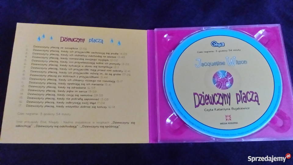 Dziewczyny płaczą MP3 Audiobook Jacqueline Wrocław