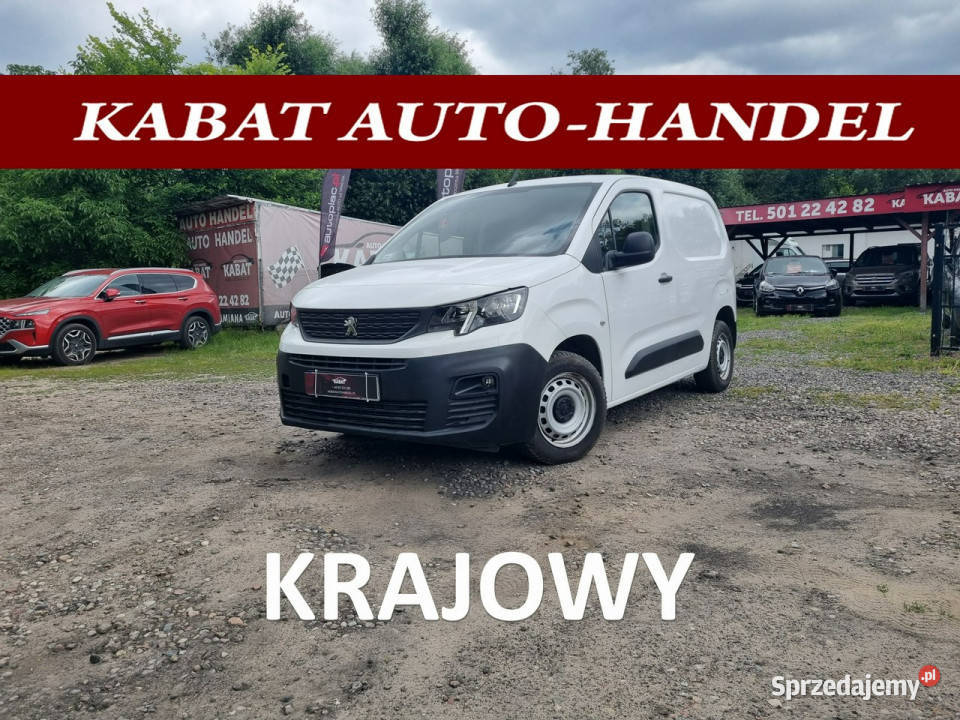 Peugeot Partner Salon I WŁ 3 Osobowy Faktura VAT Rok produkcji 2020
