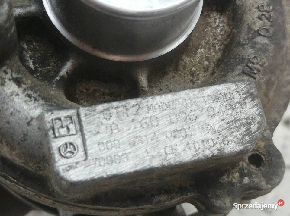 TURBOSPRĘŻARKA A1600960490 GT12 06 600 T Smart