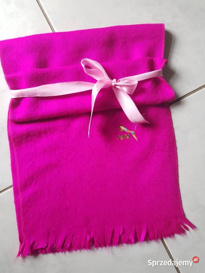 Długi maxi Puma szalik damski męski ciepły Uniseks Kielce