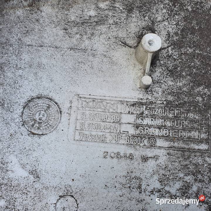 MAN TGA TGX PRZEDłUŻENIE STOPNICY LEWE lubuskie Bieleń