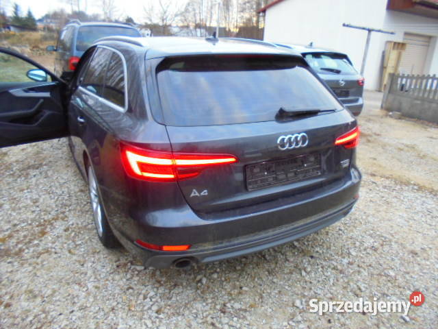 Audi A4 B9 Sline TFSI 190 wirtual cocpit benzyna Włoszakowice