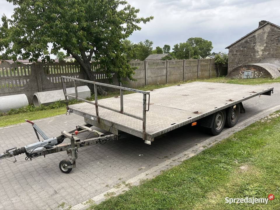 Sprzedam przyczepę ciężarowo laweta platforma Lublin
