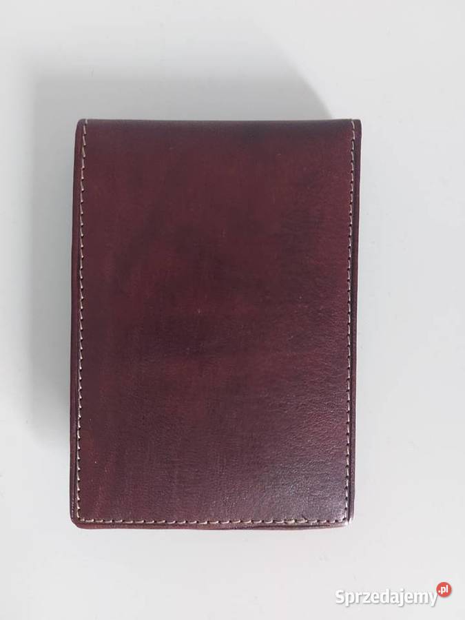 brązowy wizytownik Wittchen skóra notes męski Poznań