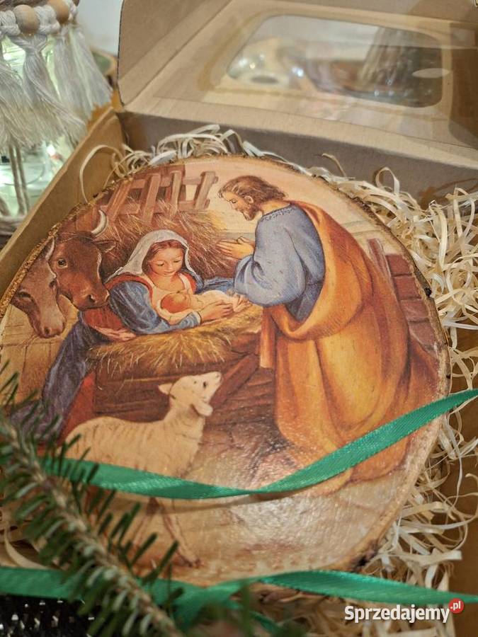 Szopka Bożonarodzeniowe z drewna