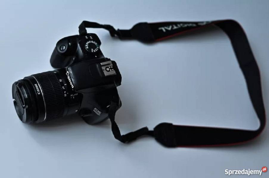 Lustrzanka cyfrowa Canon EOS 1100D obiektyw 1855 Łódź