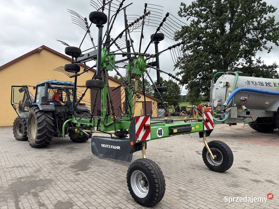 Zgrabiarka 2 karuzelowa Deutz Fahr Swatmaster mazowieckie Myszyniec sprzedam