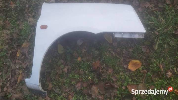 Blotnik przód prawy RENAULT CLIO II lift biały wielkopolskie Margonin