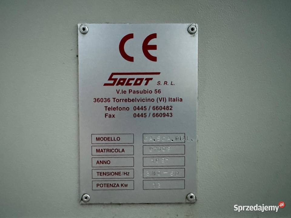 Sztaplarka do desek Sacot CASCAPILA 1400 Juszczyn