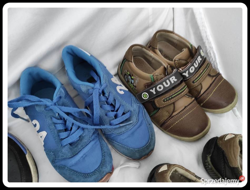 Buty chłopięce 11 par zestaw rozmiar 28293031