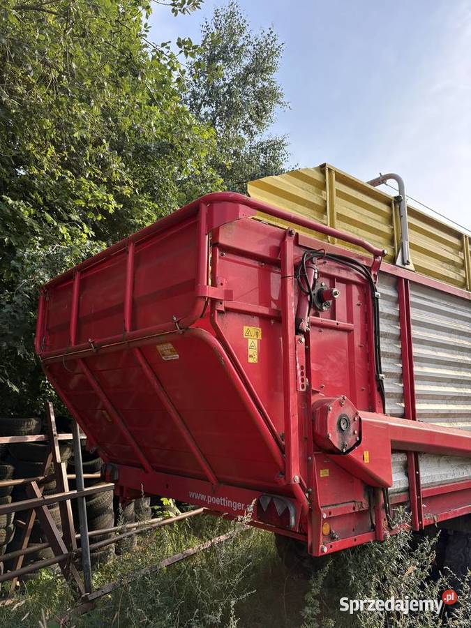 Przyczepa samozbierająca Pottinger FARO4000 Przyczepy rolnicze Pawłowo