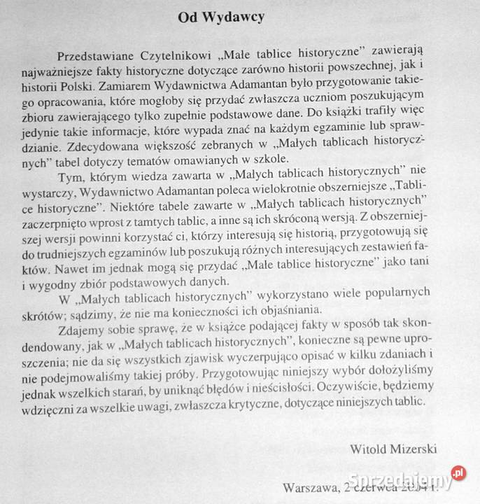 Małe tablice historyczne Witold Mizerski Pozostałe Chełm