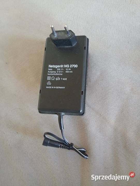 zasilacz ładowarka adapter 230V 3V 12V Netzgerat Szczecin sprzedam
