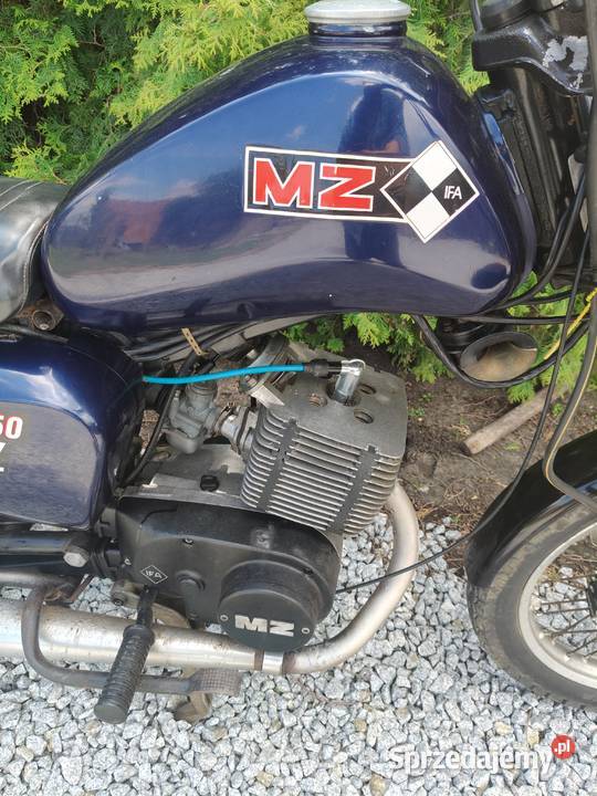 Motocykl MZ ETZ 150 1989 z dokumentami 150cm3 Kalisz