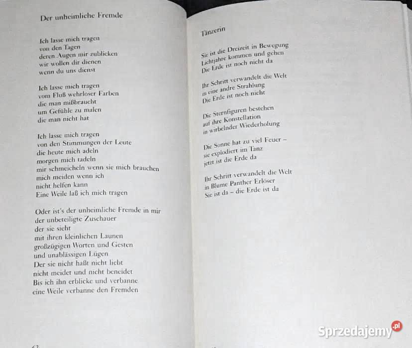 Die Musik ist zerbrochen Rose Auslnder Helmut Pozostałe Chełm