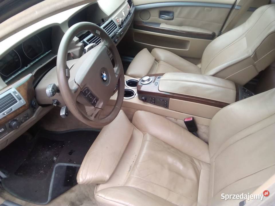 BMW E65 735i n62b36a oxfordgruen 2 metallic Drezdenko sprzedam