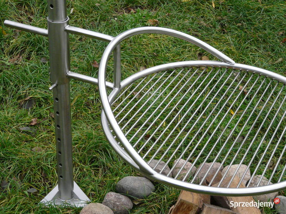 grill ruszt nierdzewny na stopie 600 Wrocław