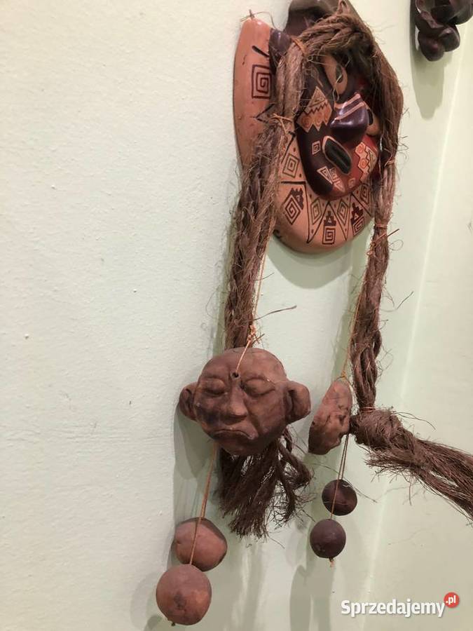 Maska etniczna plemienna Afryka Azja Bali Kraków