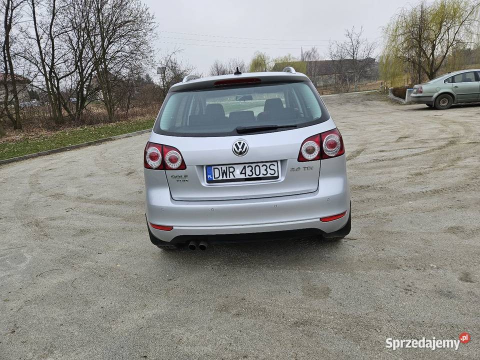 Volkswagen Golf Plus 20 tdi 140 isofix dolnośląskie Jordanów Śląski