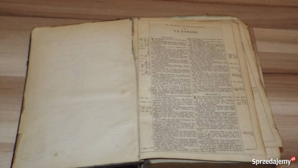 Stara Biblia Sainte Bible