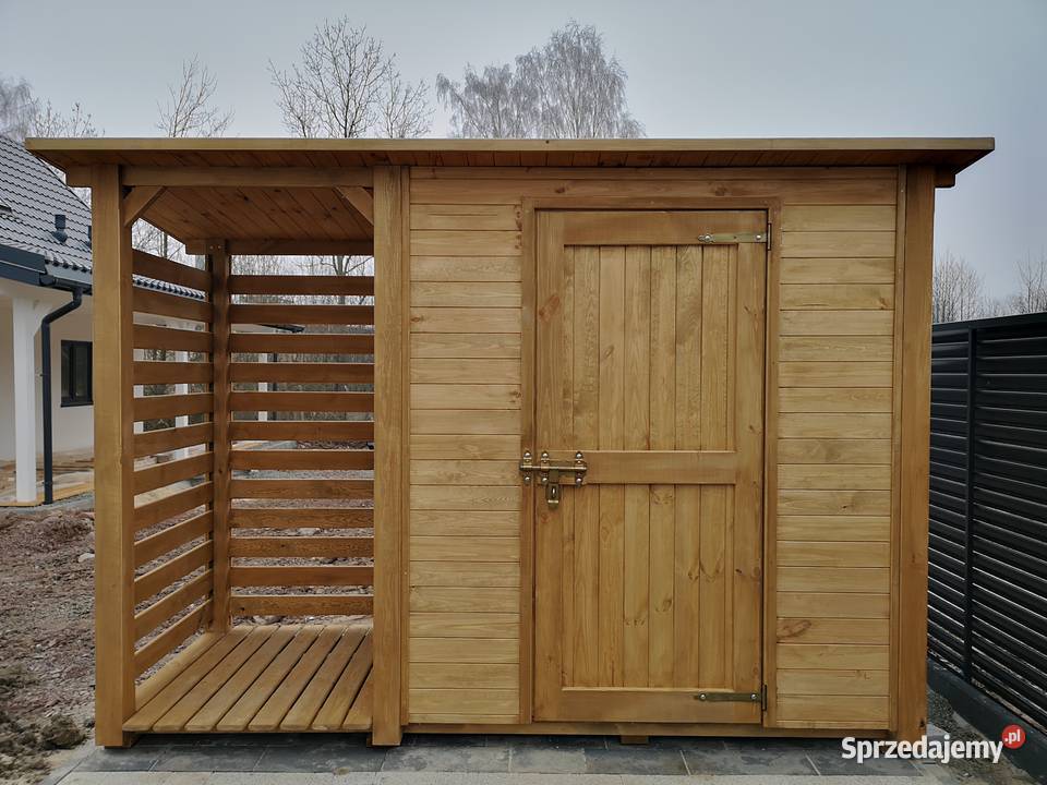 Drewutnia 1 x 11m domek narzędziowy 2 x 11m Kalety