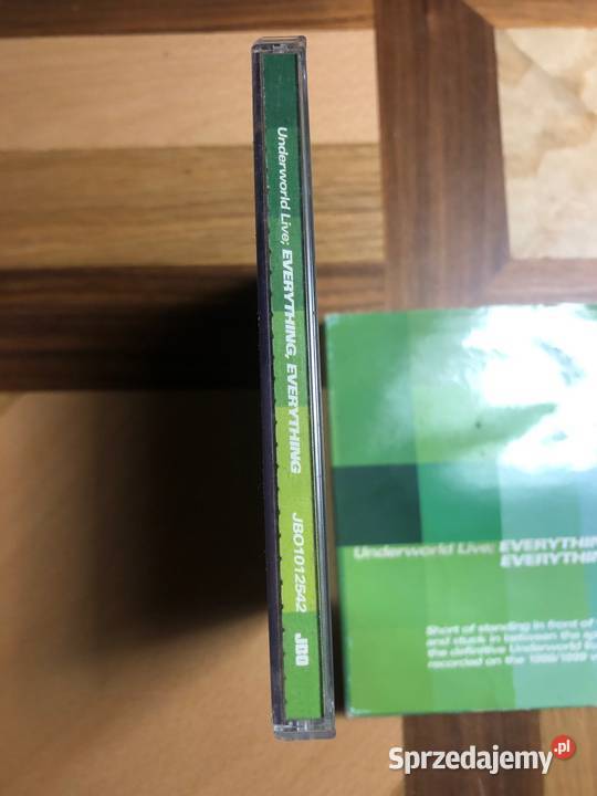 Underworld LiveEverything CD JBO 1012542 elektroniczna wielkopolskie Poznań