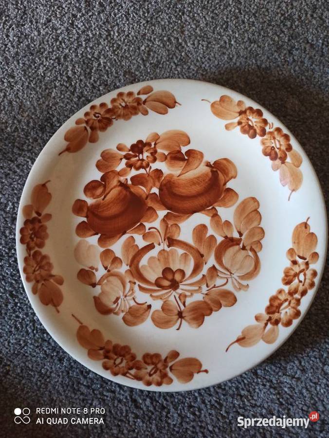 Talerze Włocławek PRL Łódź