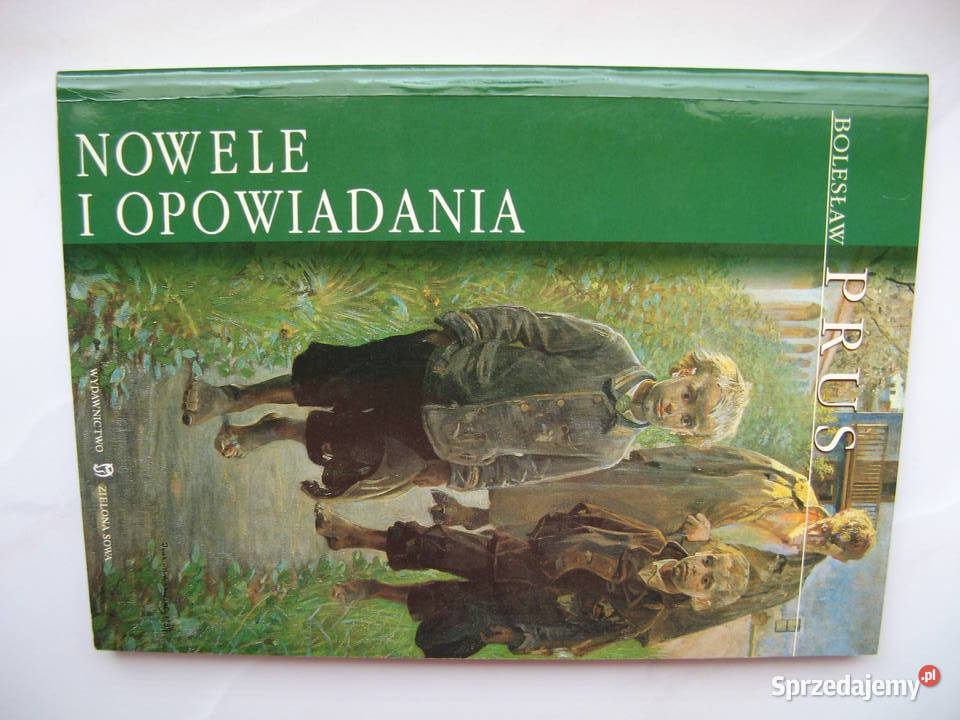 Bolesław Prus Nowele i opowiadania Poznań sprzedam