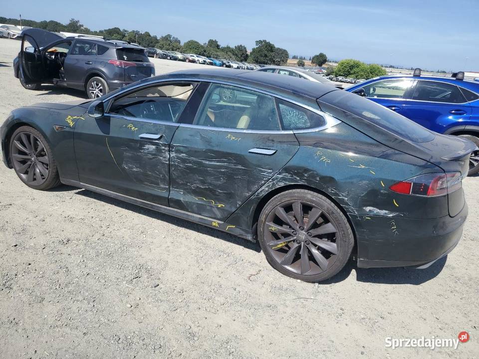 2013 TESLA MODEL S uszkodzony Częstochowa