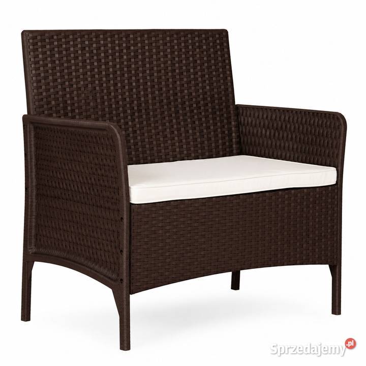Sofa ogrodowa dwuosobowa z poduszką opolskie