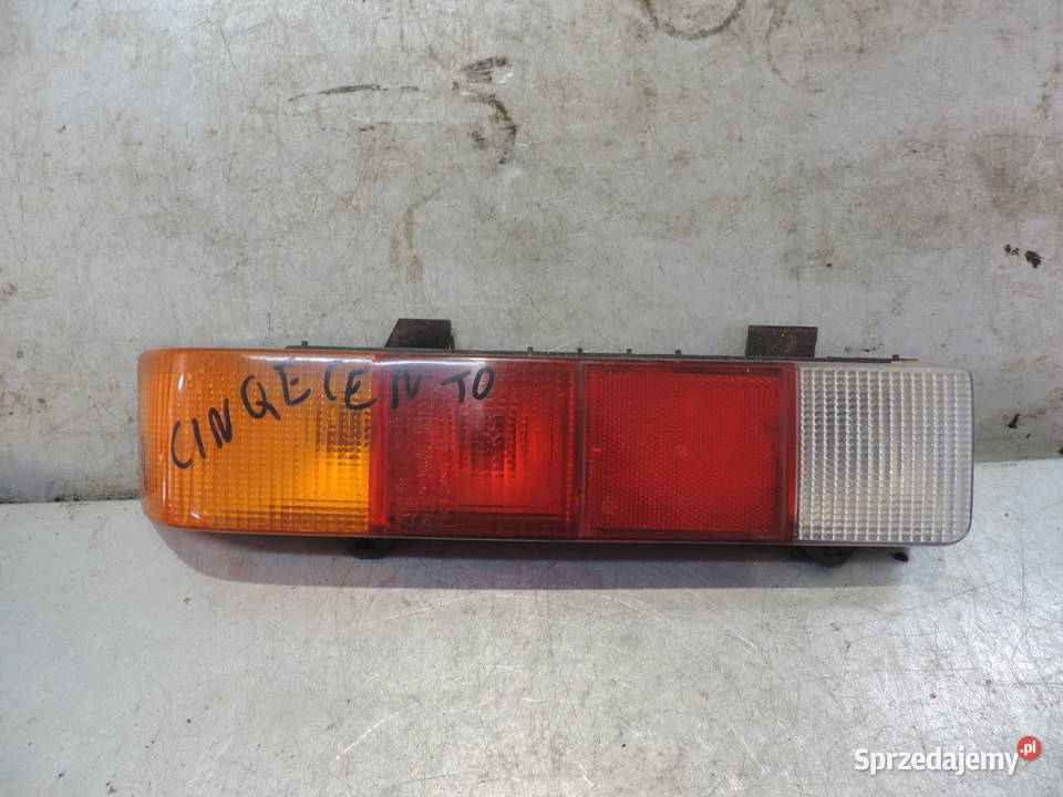 FIAT CINQUECENTO LAMPA PRAWA TYLNA TYŁ Lampy tylne Nowy Sącz