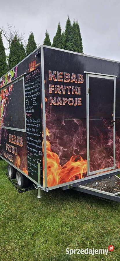 Przyczepa gastronomiczna na wynajem Łódź sprzedam