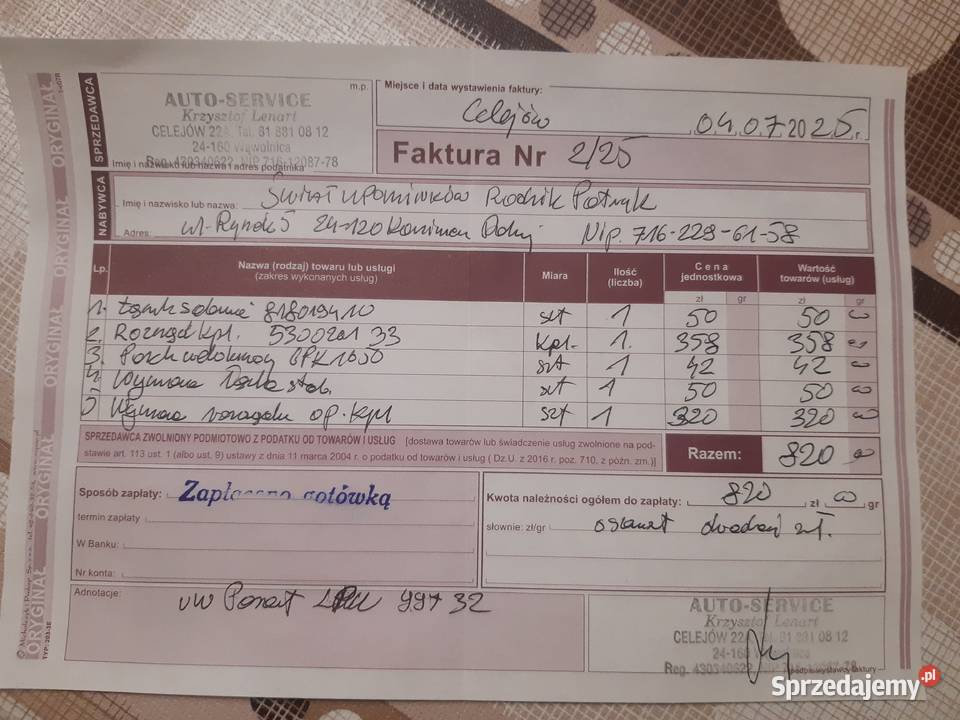 Volkswagen passat b6 bluetooth Kazimierz Dolny sprzedam