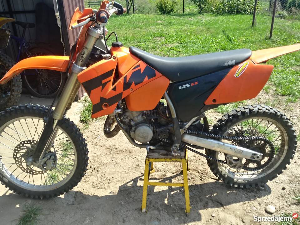 Cross ktm sx 125 na chodzie remont 3mth dwusuwowy pomorskie Łebień sprzedam