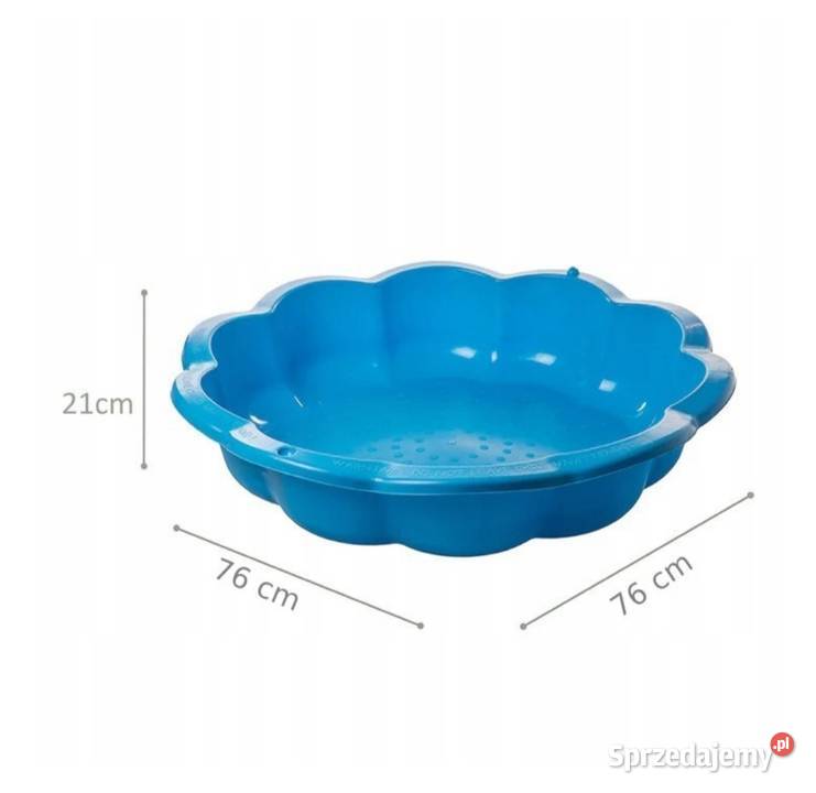 Duża piaskownica zamykana z pokrywąbasen 2w1 3 lata+