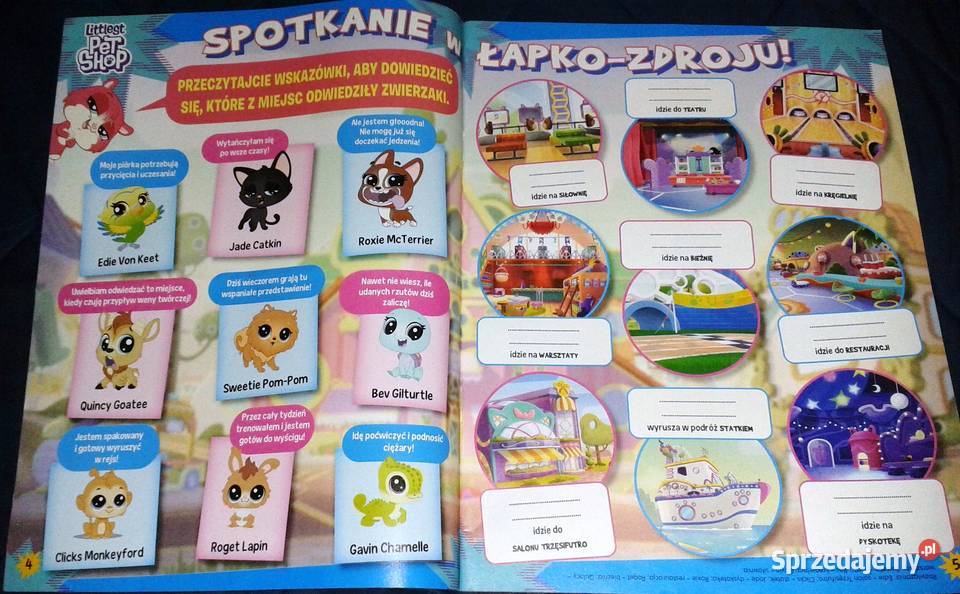 Littlest pet shop Zakątek zwierzątek Egmont lubelskie Chełm