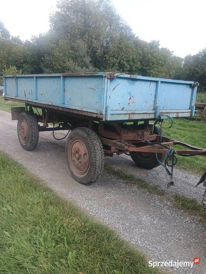 Przyczepa wywrotka Rolnictwo lubelskie Żółkiewka-Osada sprzedam