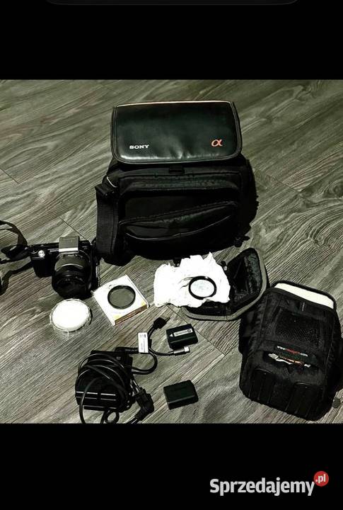 Aparat sony NEX5 super stan Torba sony Lowepro Gryfice