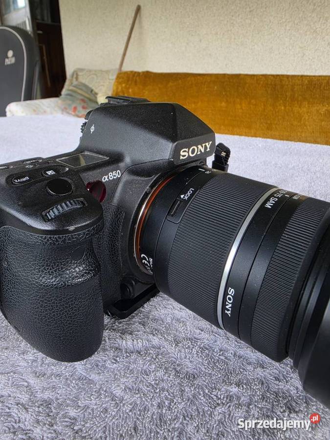 Zestaw Pełna Klatka Sony Alpha 850 Obiektyw Sony Szydłowiec
