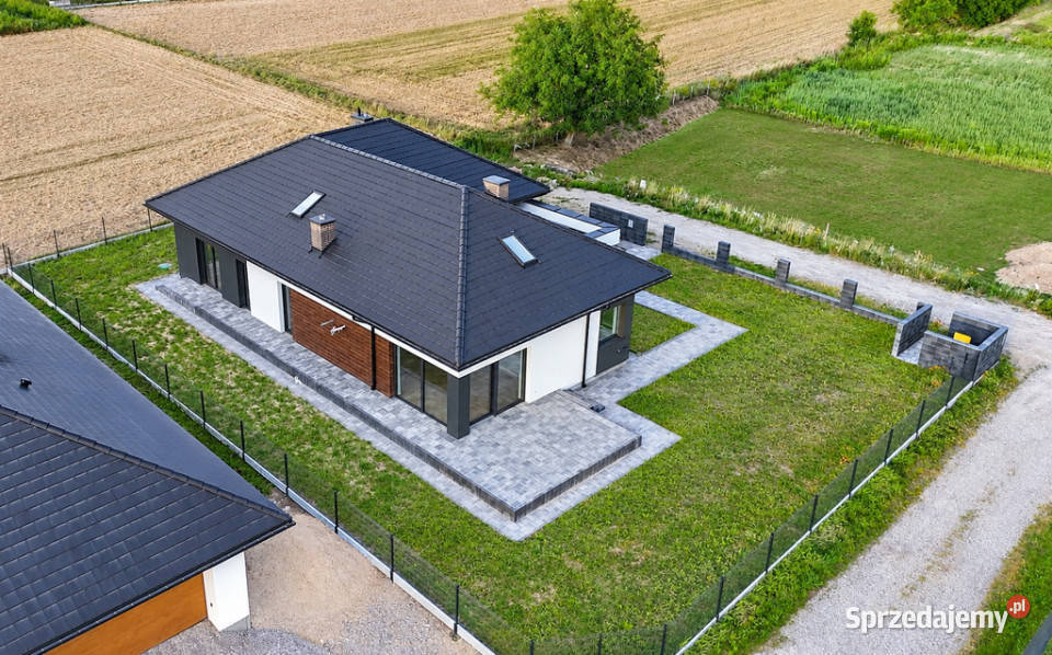 Nowoczesny nowy dom pod Zamościem Szopinek