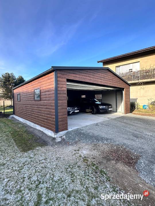 Garaż blaszany 8x6 hala wiata wyższy 8x7 9x7 9x6 podlaskie