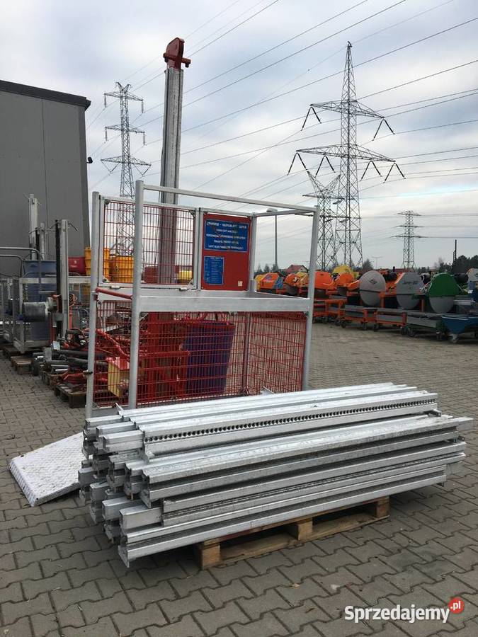 Aluminiowy Segment przedłużający do windy Poznań