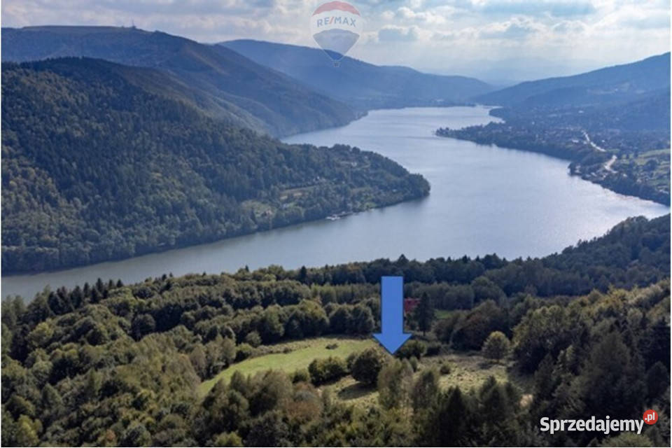 Wyjątkowa działka z panoramą gór i jeziora 0m Międzybrodzie Bialskie