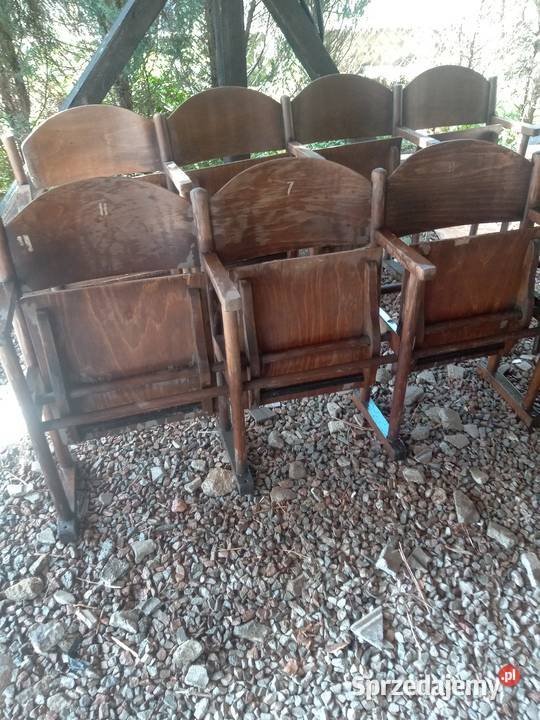 Krzesła kinowe czworki