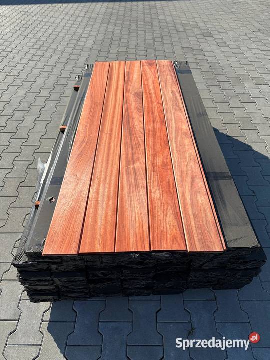 DESKA ELEWACJA Z AFRYKI PADOUK 15X145MM