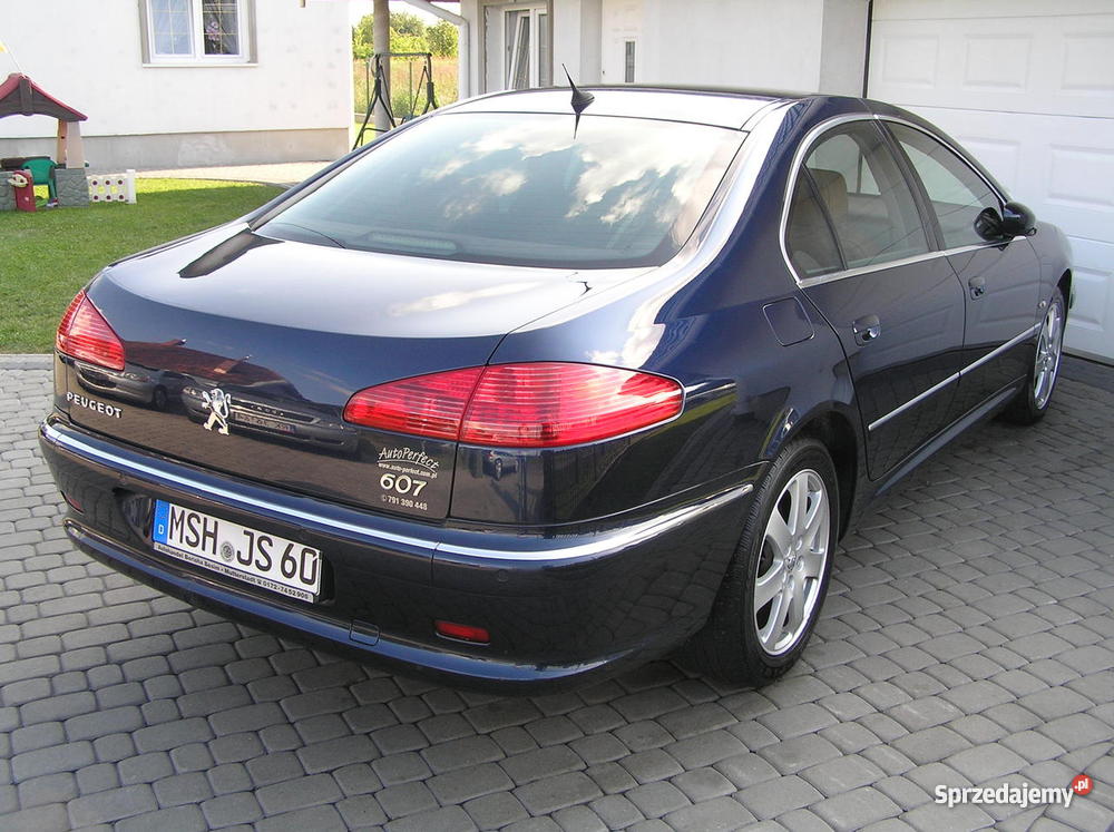 Peugeot 607 27HDI Pełne wyposazenie Xenon Klima Samochody osobowe