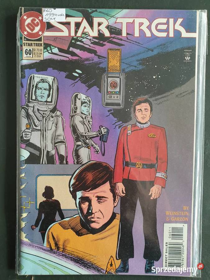 Star Trek No Compromise 3 komiksy USA DC Rok wydania 1994 Gdynia sprzedam