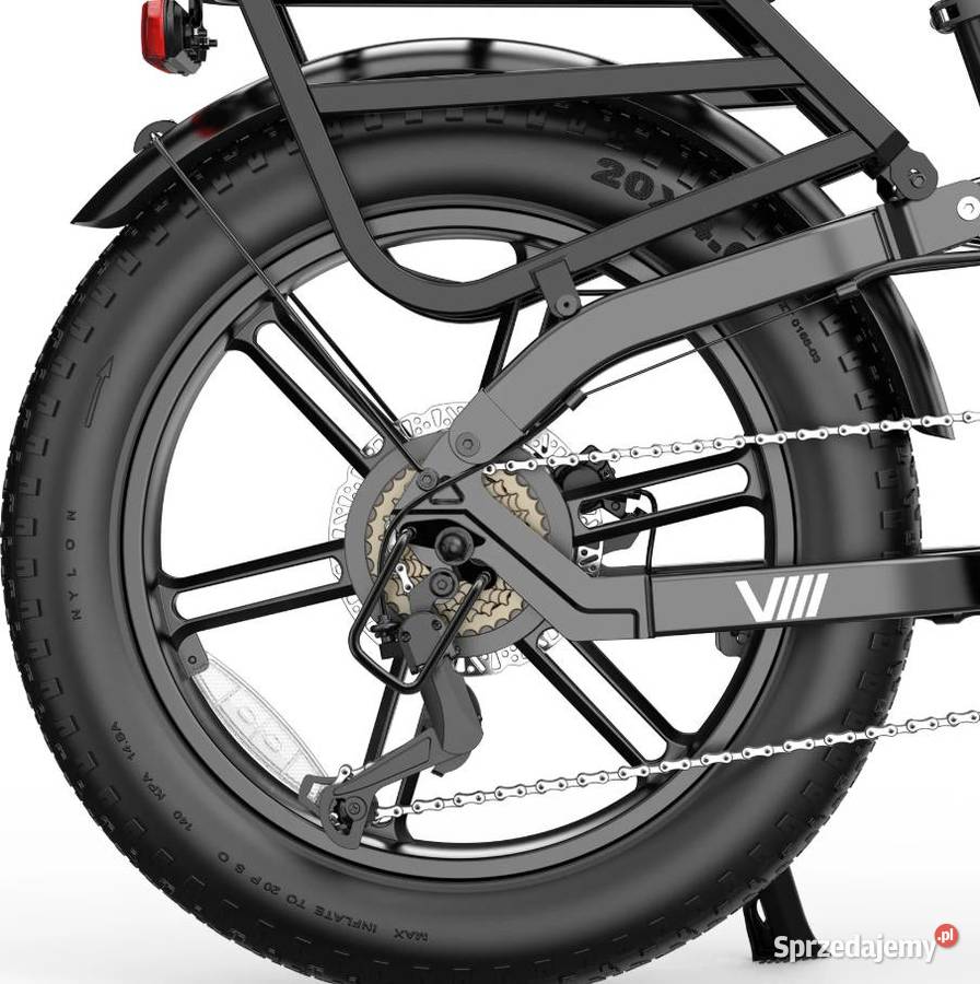 Rower elektryczny OVIVO V2 PRO 20 czarny Raty Rowery elektryczne Tarnów