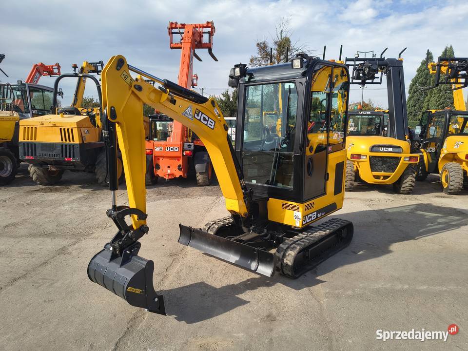 MINIKOPARKA GASIENICOWA 18 TONY JCB CAT VOLVO Krotoszyn